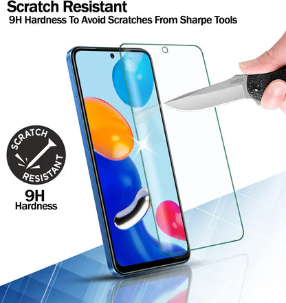 For Galaxy A53 Screen Protector Samsung, Tempered Glass HD 9H High Aluminum Transparent Clear Anti Scratch