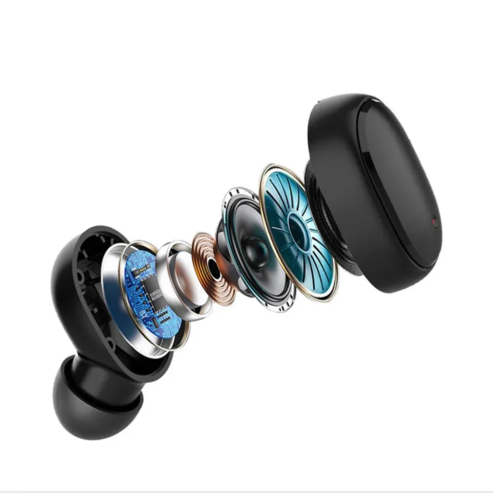 2024 NEW GENERATION A6S TWS Wireless Headphones Bluetooth-5.0 Sport Headset With Mic Earbuds Noice Cancelling Sleeping Earphone