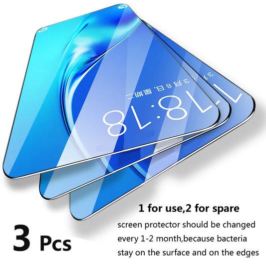 3Pcs Tempered Glass For Xiaomi Mi 9T Pro Screen Protector For Xiaomi Redmi K20 Pro Protective Film 9H Anti-scratch Glass